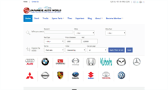 Desktop Screenshot of japaneseautoworld.com