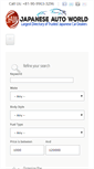 Mobile Screenshot of japaneseautoworld.com